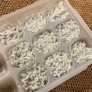 離乳食中期 後期しらす冷凍ストック レシピ 作り方 By Mmpow クックパッド 簡単おいしいみんなのレシピが360万品