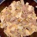 キャベツと豚肉、タケノコの炒め物