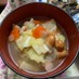鶏ガラで。具だくさん野菜スープ