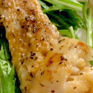 鱈のガーリックバジルソテー レモンソース レシピ 作り方 By Yonmari クックパッド 簡単おいしいみんなのレシピが365万品