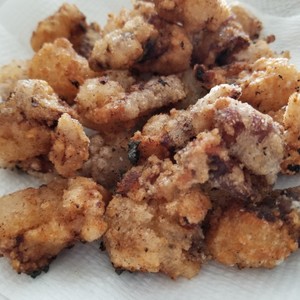 唐揚げ粉で 簡単たこ唐揚げ 酒の友 レシピ 作り方 By かみならゆな クックパッド 簡単おいしいみんなのレシピが358万品