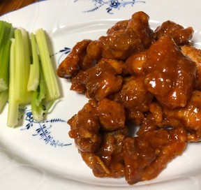 クリスピーバッファローチキンワンタンのレシピ