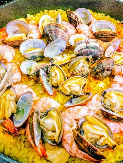 簡単シーフードパエリア＠ルクルーゼ