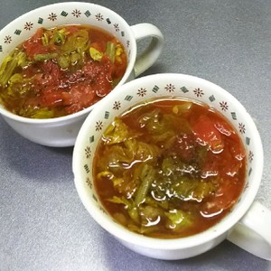 セロリの葉とトマトジュースのスープ レシピ 作り方 By チャマリリン クックパッド 簡単おいしいみんなのレシピが360万品
