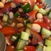 胡瓜・トマト・紫玉ねぎのエジプト風サラダ