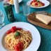 簡単☆完熟トマトのスパゲッティー