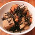 高野豆腐とひじきの煮物