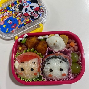 キャラ弁 ディズニーツムツム プリンセス レシピ 作り方 By Naa Mama クックパッド 簡単おいしいみんなのレシピが358万品