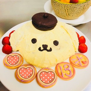 ポムポムプリンケーキ レシピ 作り方 By ぽむだんごろむし クックパッド