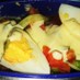 きゅうりとトマトゆで卵のマヨネーズサラダ