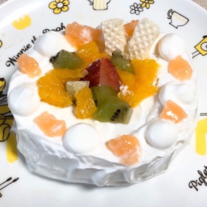 １歳お誕生日 離乳食ケーキ ベビーダノン レシピ 作り方 By Om クックパッド 簡単おいしいみんなのレシピが350万品