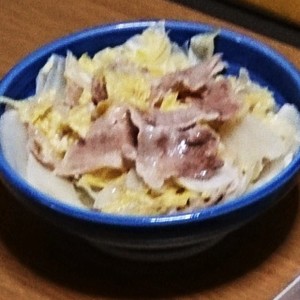 白菜 豚肉 スープ ウェイパー