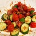 簡単！美味しい きゅうりとトマトのサラダ