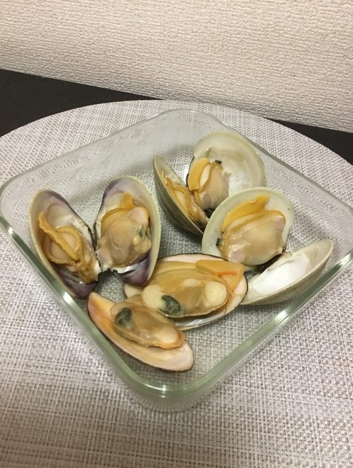 白貝の酒蒸し レシピ 作り方 By 元クマ クックパッド 簡単おいしいみんなのレシピが373万品