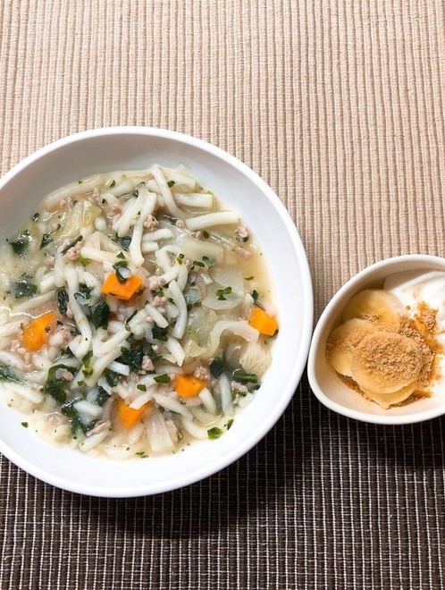 離乳食 中期 後期 簡単 煮込みうどん レシピ 作り方 By 五目おこわさちゃん クックパッド 簡単おいしいみんなのレシピが376万品