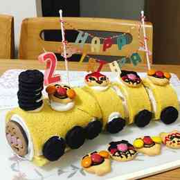 誕生日に アンパンマン列車ケーキのつくれぽ クックパッド 簡単おいしいみんなのレシピが341万品