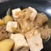 焼き豆腐と白滝の煮物