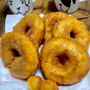 簡単 小麦粉だけでふわふわドーナツ レシピ 作り方 By 花たば クックパッド 簡単おいしいみんなのレシピが357万品
