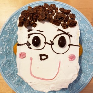 お父さんビックリ 簡単似顔絵誕生日ケーキ レシピ 作り方 By ねこ猫2 クックパッド 簡単おいしいみんなのレシピが359万品