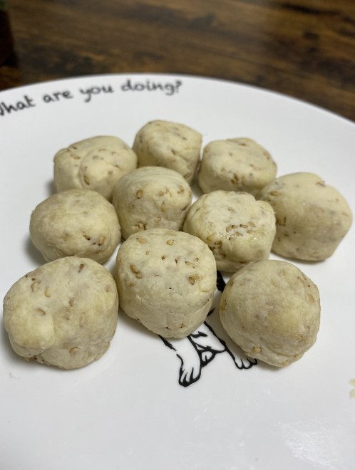 小麦粉簡単おやつ レンジ2分きな粉ボーロ レシピ 作り方 By まゆみん73 クックパッド 簡単おいしいみんなのレシピが376万品