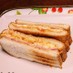 朝食に！喫茶店☆玉子トーストサンドイッチ