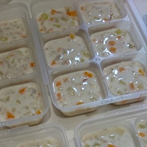 離乳食中期７ヶ月 野菜ミルクスープ レシピ 作り方 By 離乳食記録 クックパッド 簡単おいしいみんなのレシピが360万品