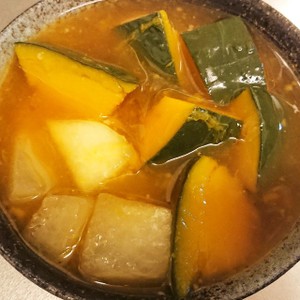 冬瓜とかぼちゃのとろ旨煮 レシピ 作り方 By 聖 ジャムおじさん クックパッド 簡単おいしいみんなのレシピが358万品