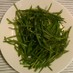 台湾☆シャクシャク♪水蓮菜の炒め物