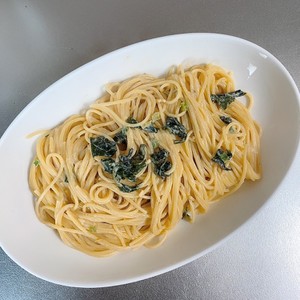 簡単手抜き飯 即席味噌汁の濃厚マヨパスタ レシピ 作り方 By おぺこ クックパッド 簡単おいしいみんなのレシピが350万品
