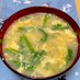 ニラ卵中華スープ