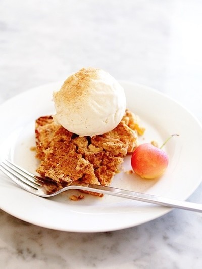 有名なデイブのピーチコブラーのレシピ