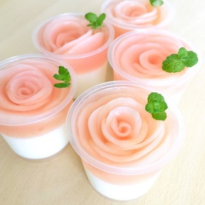 桃のコンポートでバラゼリー レシピ 作り方 By ゆり クックパッド 簡単おいしいみんなのレシピが357万品