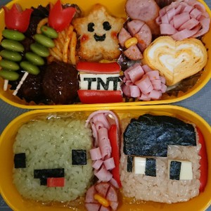 マイクラ キャラ弁当 まいぜんシスターズ レシピ 作り方 By ななあきゆき クックパッド 簡単おいしいみんなのレシピが364万品