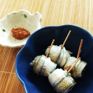 サヨリのシソ巻き天 梅肉つゆ レシピ 作り方 By Saomesi クックパッド 簡単おいしいみんなのレシピが360万品
