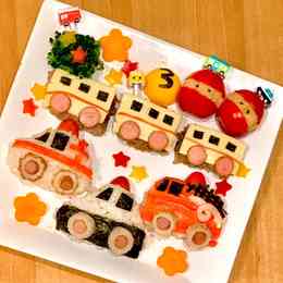 誕生日 幼児食プレート 電車 働く車 のつくれぽ クックパッド 簡単おいしいみんなのレシピが346万品