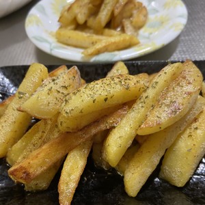 ココス風 揚げない カリカリポテト レシピ 作り方 By まめごまめー クックパッド 簡単おいしいみんなのレシピが354万品