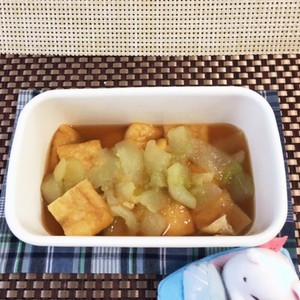 かもうりの薄揚げの煮物 レシピ 作り方 By 青莉ん クックパッド 簡単おいしいみんなのレシピが352万品