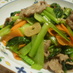 豚肉と小松菜の✿中華風塩炒め