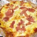 蕎麦粉（そばこ）のピザ生地で簡単ピザ