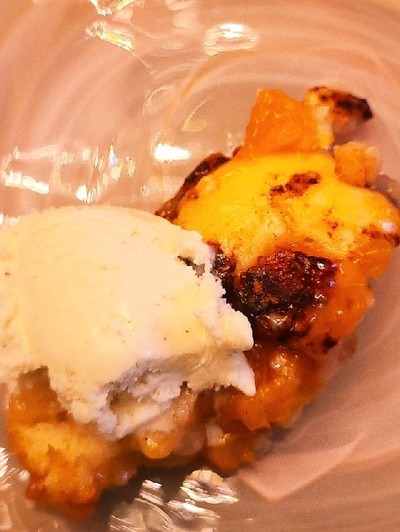 有名なデイブのピーチコブラーのレシピ