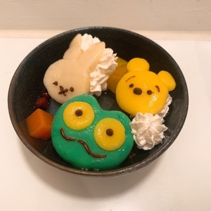 リラックマの白玉団子 キャラスイーツ レシピ 作り方 By Momo クックパッド 簡単おいしいみんなのレシピが361万品