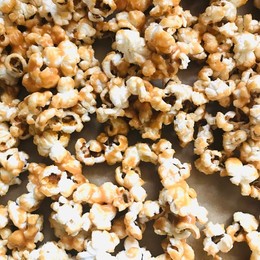 カリカリキャラメルコーンスナックミックスのレシピ