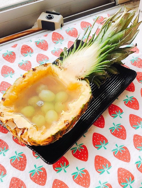パインを器に お洒落なパインボート レシピ 作り方 By 野菜ソムリエゆりか クックパッド 簡単おいしいみんなのレシピが374万品