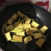 節約☆厚揚げ豆腐とアスパラのカレー炒め