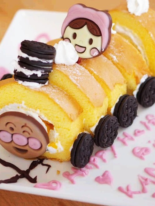 誕生日に アンパンマン列車ケーキのつくれぽ クックパッド 簡単おいしいみんなのレシピが377万品