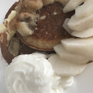 糖質制限 分厚いふすま粉パンケーキ レシピ 作り方 By ひだまりでココア クックパッド
