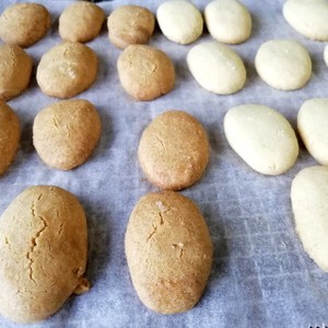 簡単 丸い雪塩ちんすこう レシピ 作り方 By にじいろちゃん クックパッド 簡単おいしいみんなのレシピが352万品