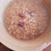 断食の回復食にも❤️小豆入り炒り玄米粥