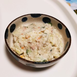 離乳食後期に なめらかポテトサラダ レシピ 作り方 By じゅんたん クックパッド 簡単おいしいみんなのレシピが360万品