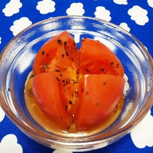 ホットトマト レンジで簡単 レシピ 作り方 By 雨吉 あめきち クックパッド 簡単おいしいみんなのレシピが354万品